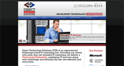 Desktop Screenshot of directtechsolutions.com